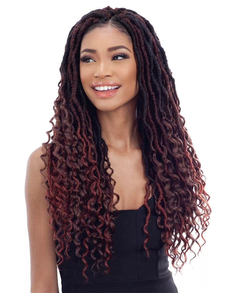 FreeTress Synthetic Crochet Braid Hippie Loc 20" | Hair Crown Beauty Supply