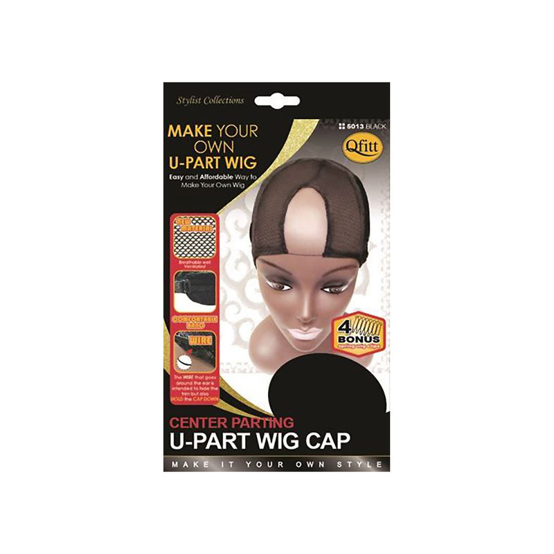 Qfitt CENTER PARTING U-Part Wig Cap - Hair Crown Beauty Supply