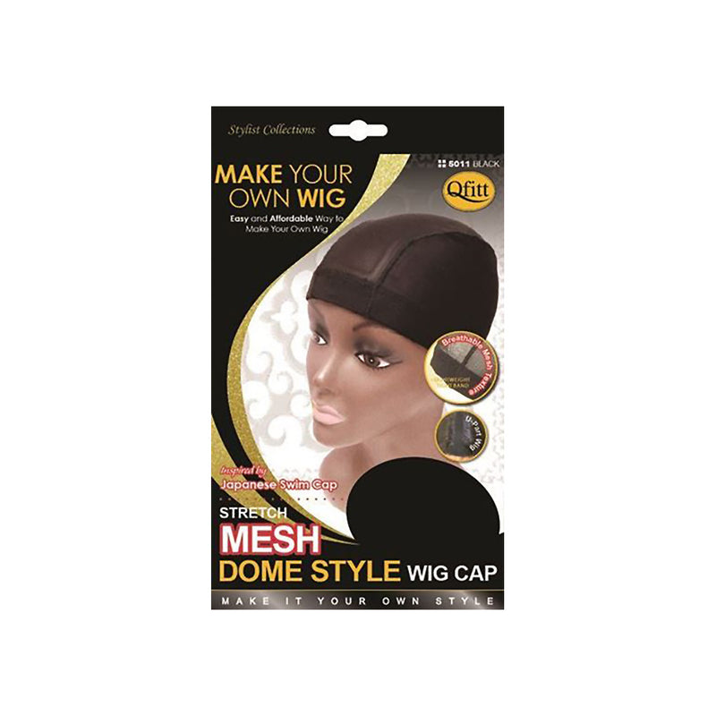 Qfitt Stretch Mesh Dome Style Wig Cap | Hair Crown Beauty Supply