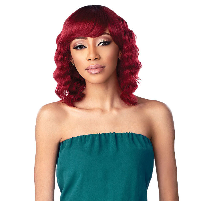 Sensationnel 10A Unprocessed Virgin Human Hair Full Wig LOOSE DEEP 12" | Hair Crown Beauty Supply