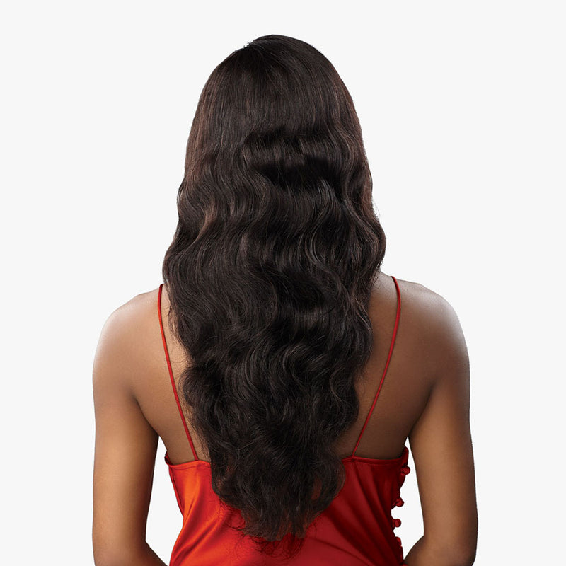 Sensationnel 100% Unprocessed Virgin Human Hair 13x4 HD Lace Wig BODY WAVE 24" | Hair Crown Beauty Supply
