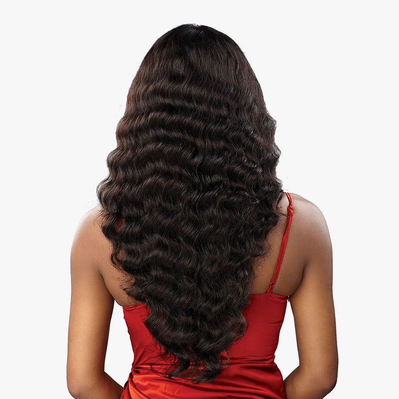 Sensationnel 100% Unprocessed Virgin Human Hair 13x4 HD Lace Wig LOOSE WAVE 24" | Hair Crown Beauty Supply