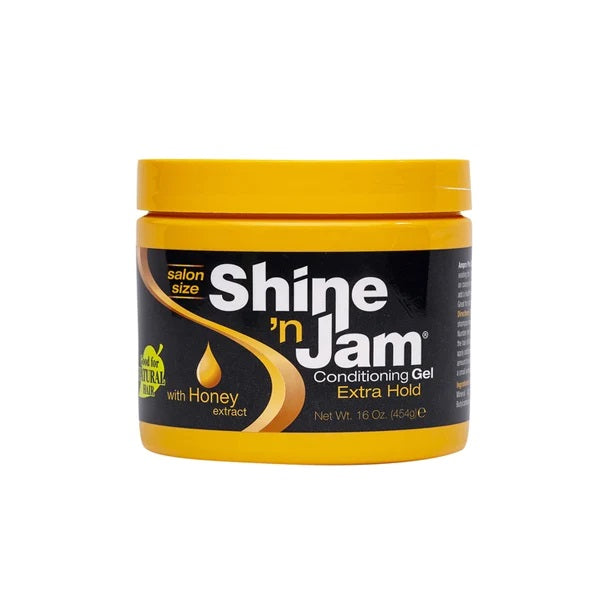 Ampro Shine n Jam Extra Hold Gel | Hair Crown Beauty Supply