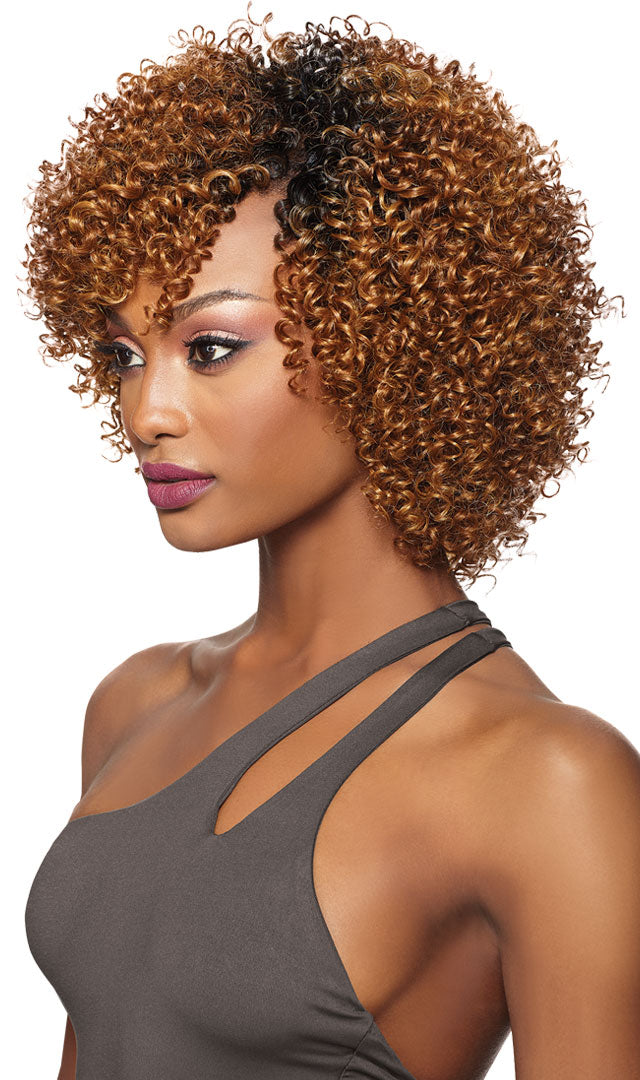 Outre Purple Pack Big Beautiful Hair 3c Whirly - Hair Crown