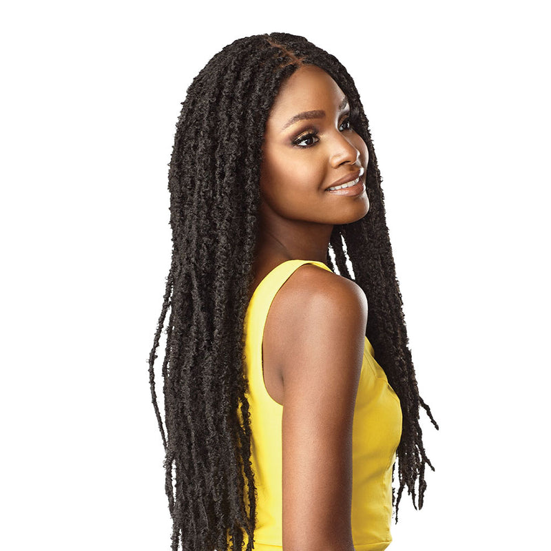 Sensationnel Cloud9™ Hand-Braided 4x4 Swiss Lace Wig BUTTERFLY LOCS 30 | Hair Crown Beauty Supply
