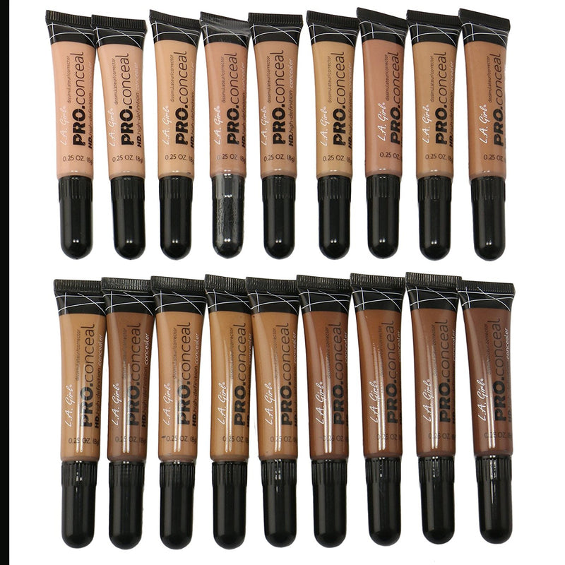 L.A. Girl HD Pro Conceal Concealer Set of 18 Colors GC971-988 - Hair Crown Beauty Supply