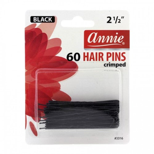 Annie 60PCS Hair Pins Ball Tipped Crimped 2 1/2"