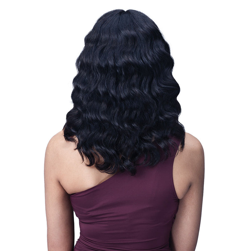 Bobbi Boss 100% Unprocessed Virgin Remy Human Hair HD Lace Wig BNLFLD16 LOOSE DEEP 16 | Hair Crown Beauty Supply