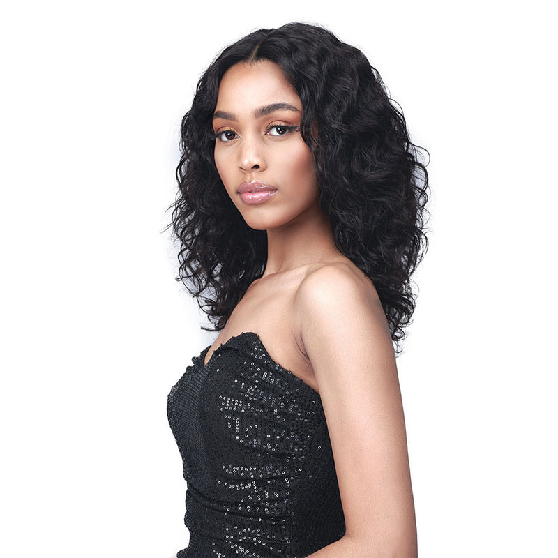 Bobbi Boss 100% Virgin Remy Hair HD Lace Wig BNLFWW16 Wet & Wavy 16" | Hair Crown Beauty Supply