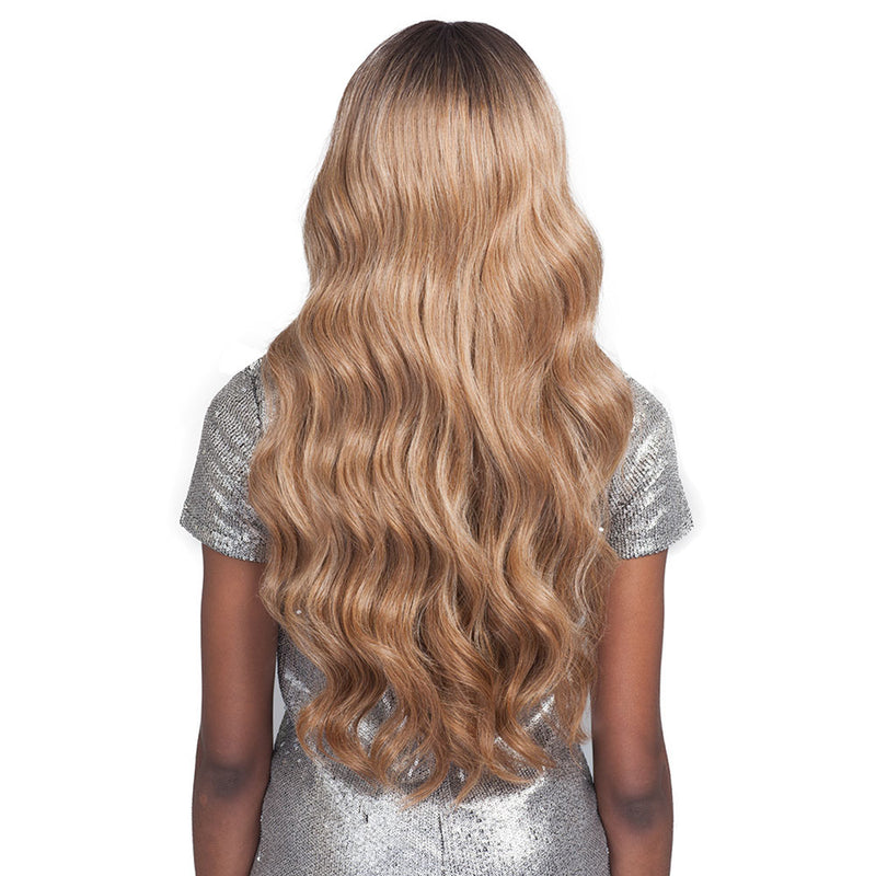 Bobbi Boss Human Hair Blend 13x4 Swiss Lace Front Wig MBLF190 CARMELA | Hair Crown Beauty Supply