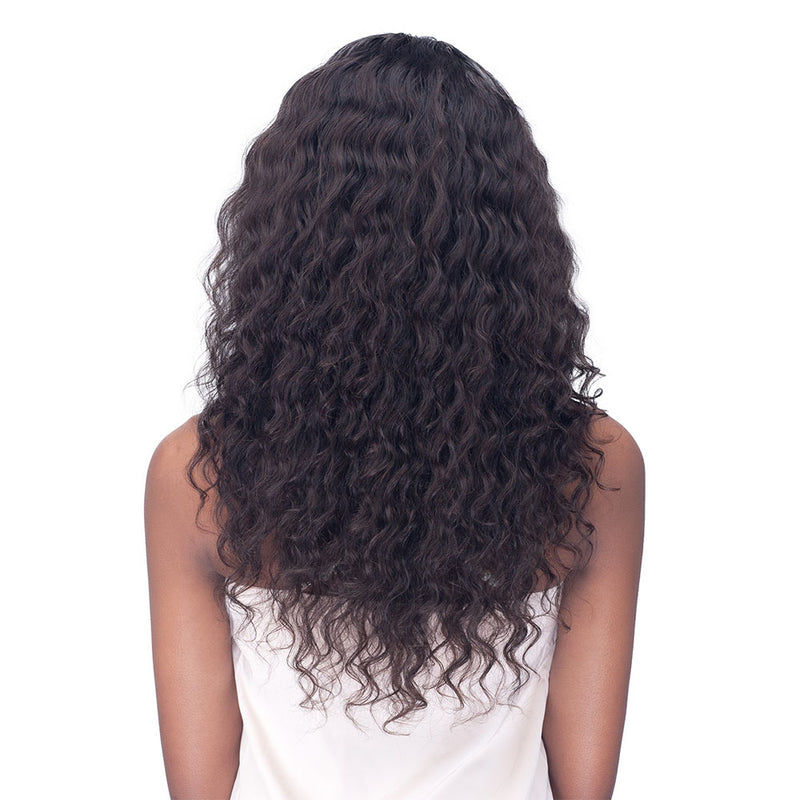 Bobbi Boss 100% Unprocessed Human Hair Wet & Wavy 360° HD Lace Wig MHLF519 WW BRAELYNN | Hair Crown Beauty Supply