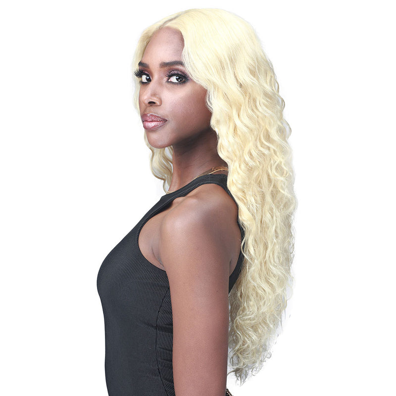 Bobbi Boss 100% Virgin Remy Hair 13x4 HD Lace Wig MHLF917 WATER WAVE 24 | Hair Crown Beauty Supply