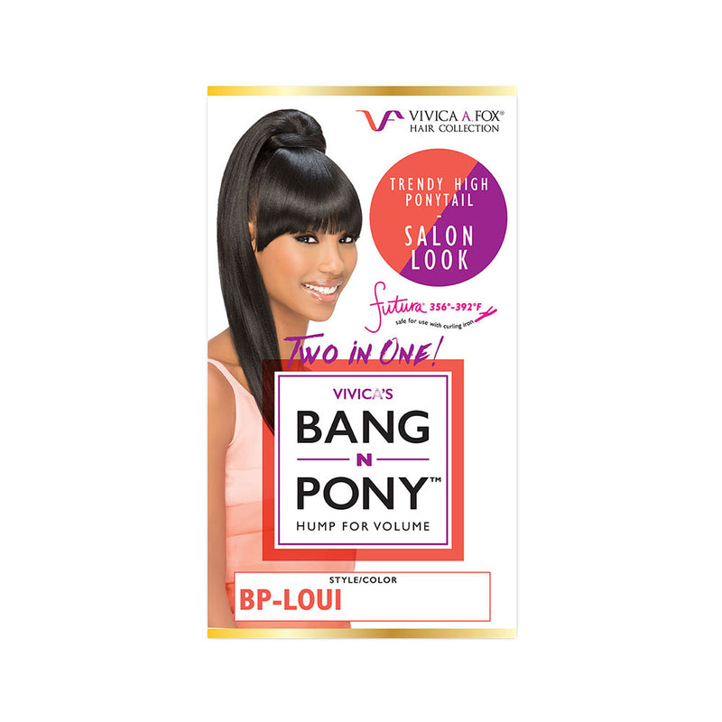 Vivica A Fox Bang N Bun BP-LOUI | Hair Crown Beauty Supply