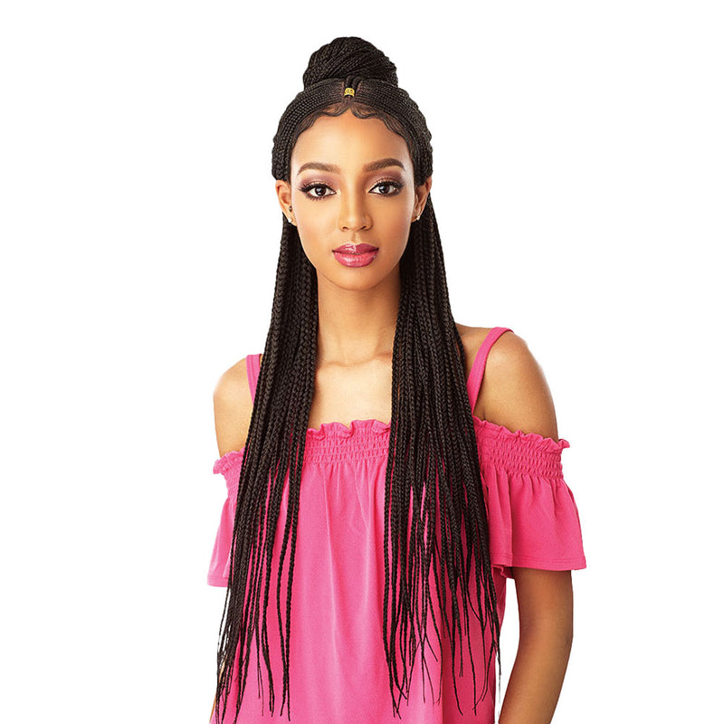 Sensationnel Cloud 9 13x5 Hand-Braided Lace Wig FULANI CORNROW | Hair Crown Beauty Supply