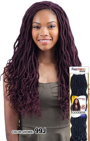 FreeTress Goddess Loc Crochet Braid 18" - Hair Crown Beauty Supply