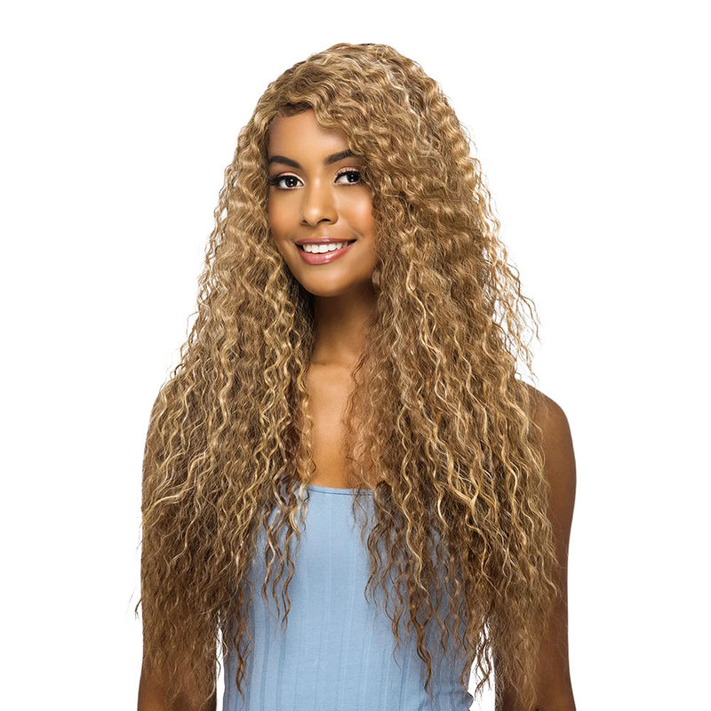 Vivica A Fox Human Hair Blend HD Lace Front Wig HBL-FABIA | Hair Crown Beauty Supply