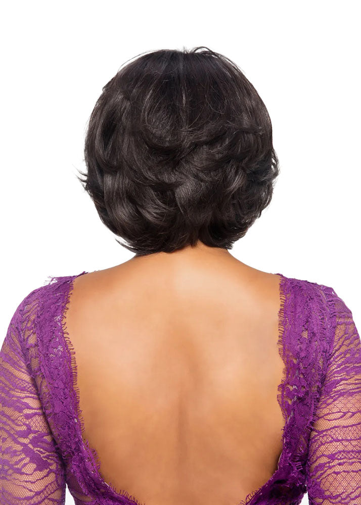 Vivica A Fox 100% Brazilian Natural Remi Human Hair Swiss Lace Front Wig KAIA | Hair Crown Beauty Supply