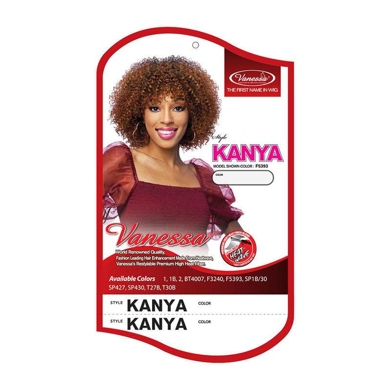 Vanessa Synthetic Full Wig KANYA | Hair Crown Beauty Supply