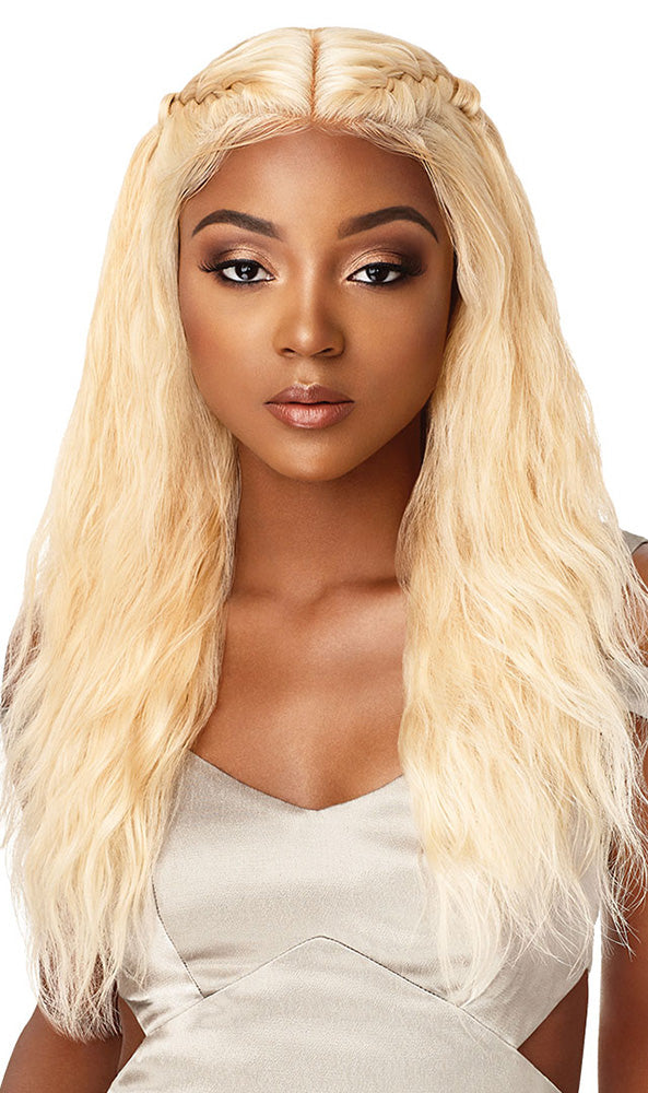 MyTresses Platinum Label Virgin Hair Hand-Tied Lace Wig NATURAL WAVE 22" | Hair Crown Beauty Supply
