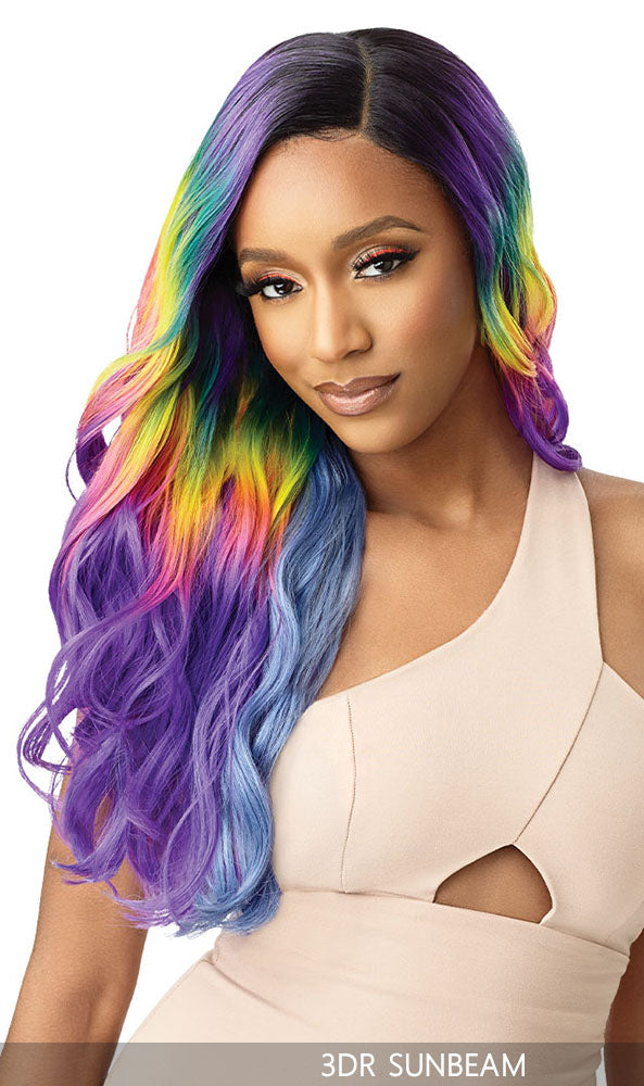 Outre Color Bomb Lace Front Wig ZAHARA