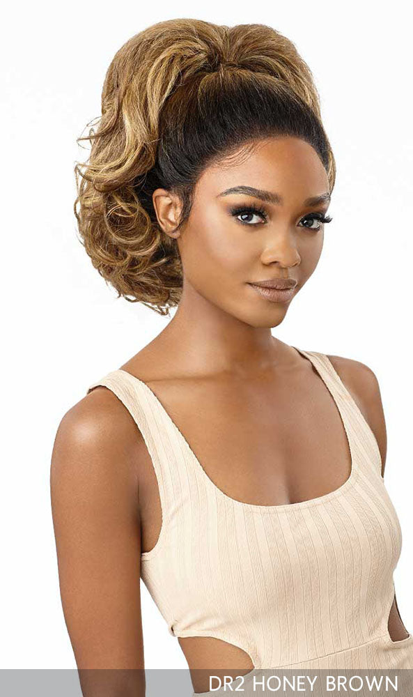 Outre Human Hair Blend 360 Frontal Lace 13x6 Hand-Tied Lace Front Wig KALINDA