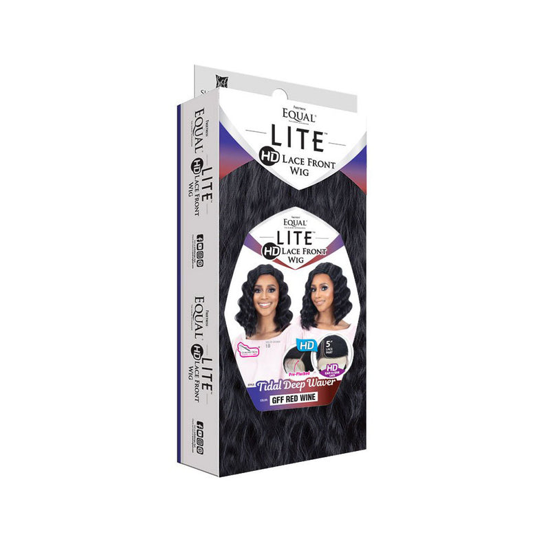 FreeTress EQUAL LITE HD Lace Front Wig TIDAL DEEP WAVER | Hair Crown Beauty Supply