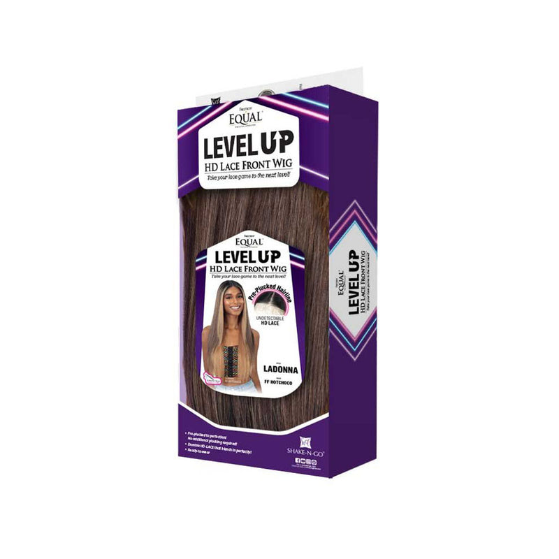 FreeTress EQUAL Level Up HD Lace Front Wig LADONNA | Hair Crown Beauty Supply