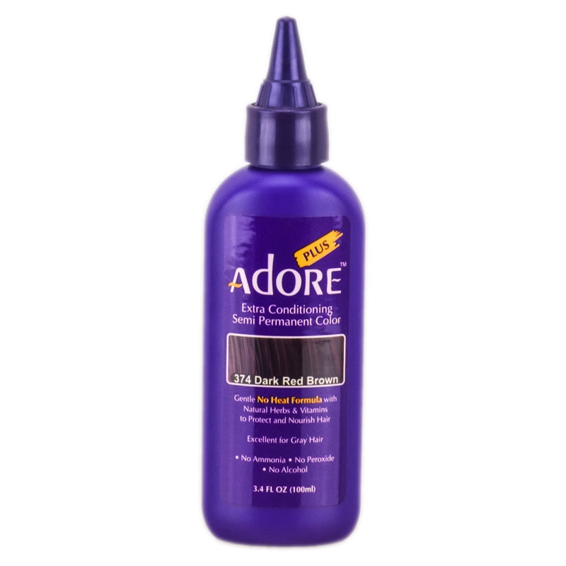 Adore Plus Extra Conditioning Semi-Permanent Hair Color - Hair Crown Beauty Supply