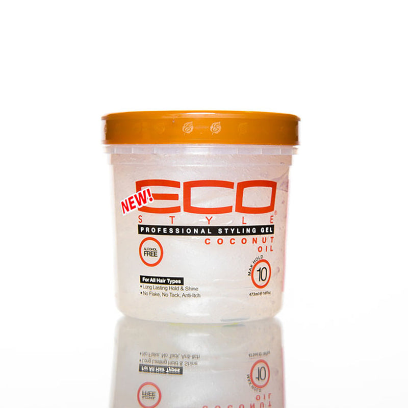 ECO Style Coconut Oil Gel - Hair Crown Beauty Supply