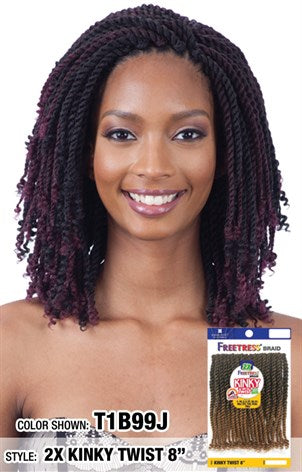FreeTress 2X Kinky Twist Crochet Braid - Hair Crown Beauty Supply