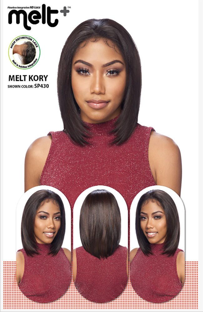 Vanessa Synthetic Melt+ HD Lace Front Wig MELT KORY | Hair Crown Beauty Supply