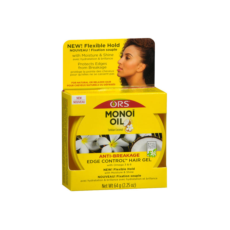 ORS Monoi Oil Edge Control Anti-Breakage Gel - Hair Crown Beauty Supply