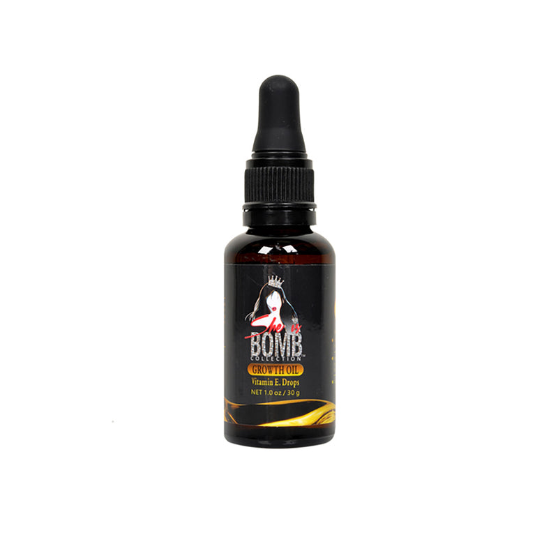She Is Bomb Growth Oil Vitamin E Drops - Hair Crown Beauty Supply