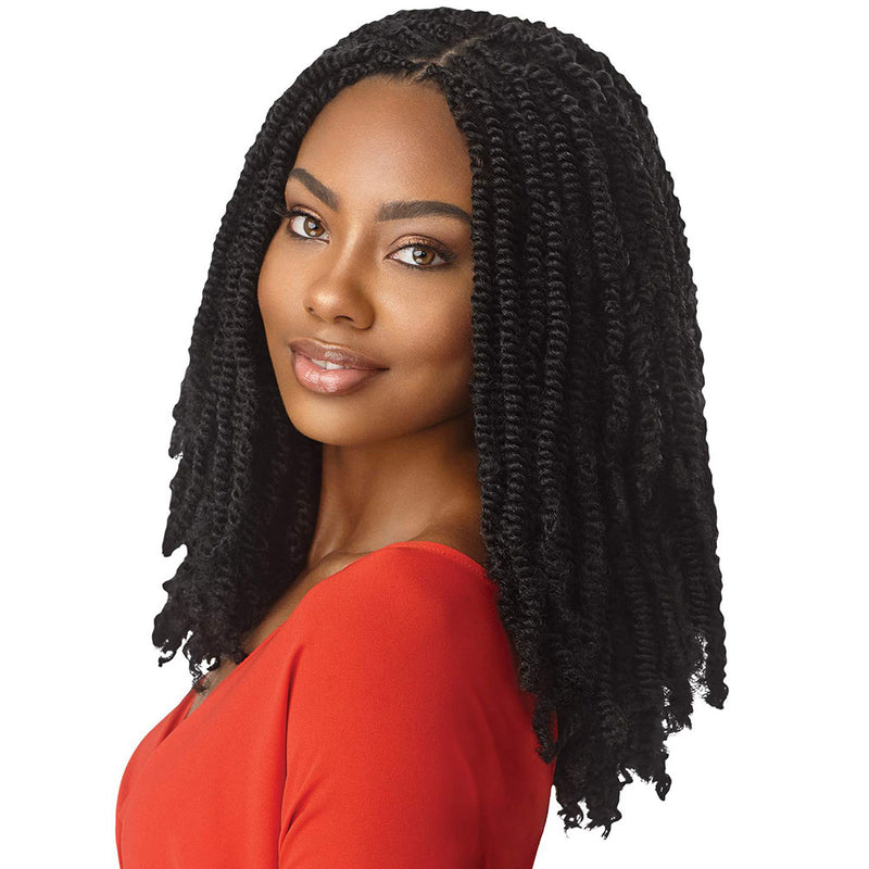 Outre X-Pression Twisted Up Springy Afro Twist 16" | Hair Crown Beauty Supply