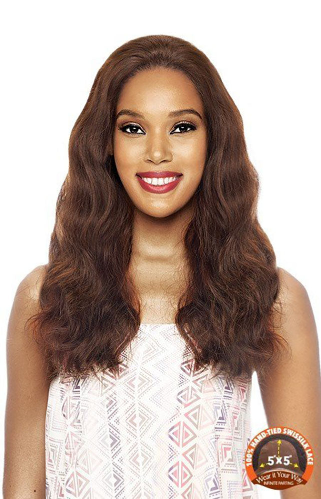 Vanessa Honey Brazilian Human Hair Deep Front Lace Wig TH5NC SOFEE | Hair Crown Beauty Supply
