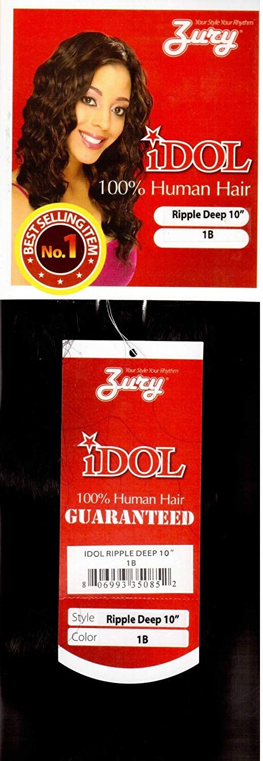 Zury IDOL Ripple Deep 100 Human Hair 12" - Hair Crown Beauty Supply